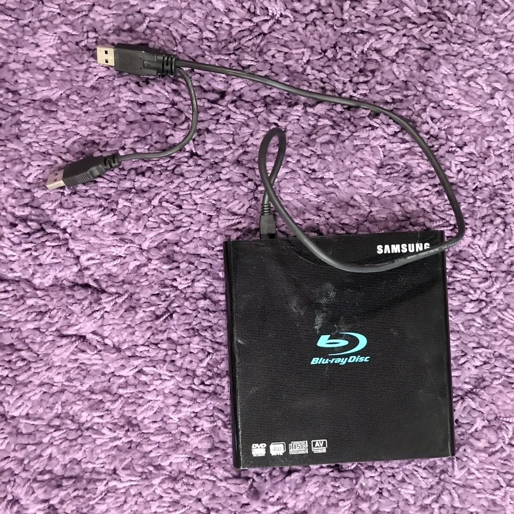 Samsung portable bd writer model SE-506